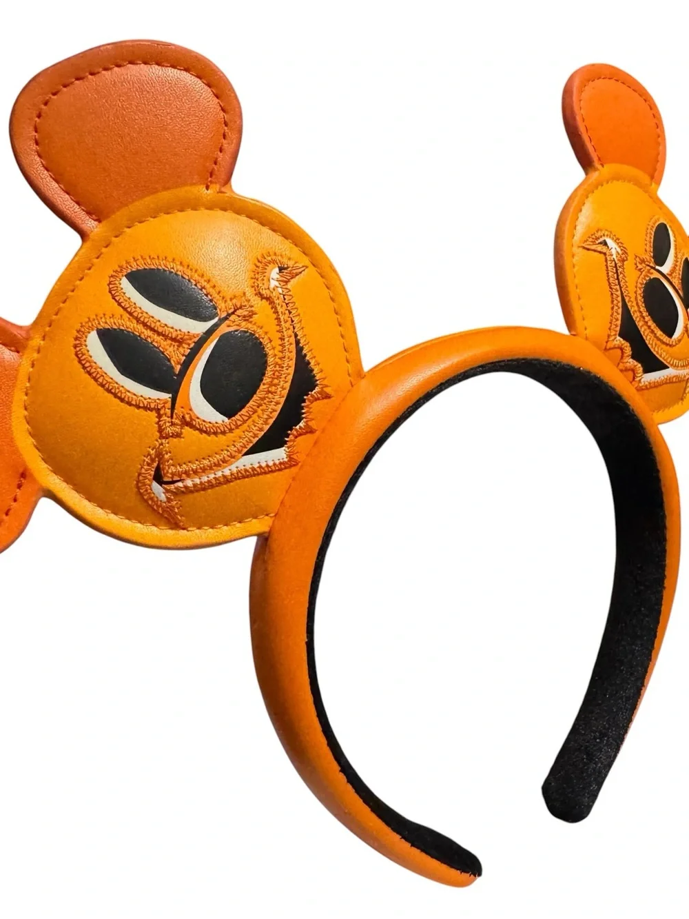 2025 Disney Parks Mickey Mouse Jack-o'-Lantern Halloween Ears Headband for Adult